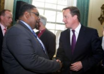 Desmond Jaddoo meets David Cameron
